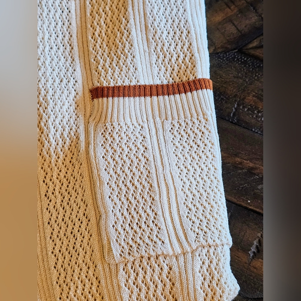 COOFANDY Vintage knit shirt. NWT, XL - Picture 12 of 13